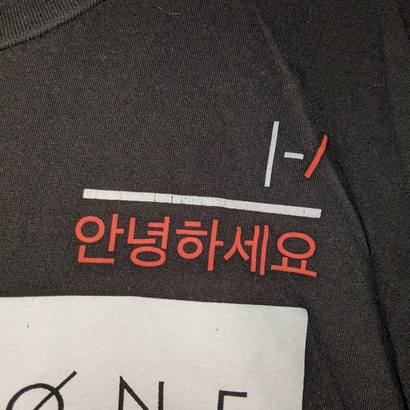 Twenty One Pilots black Korean tee size S - Picture 5 of 6